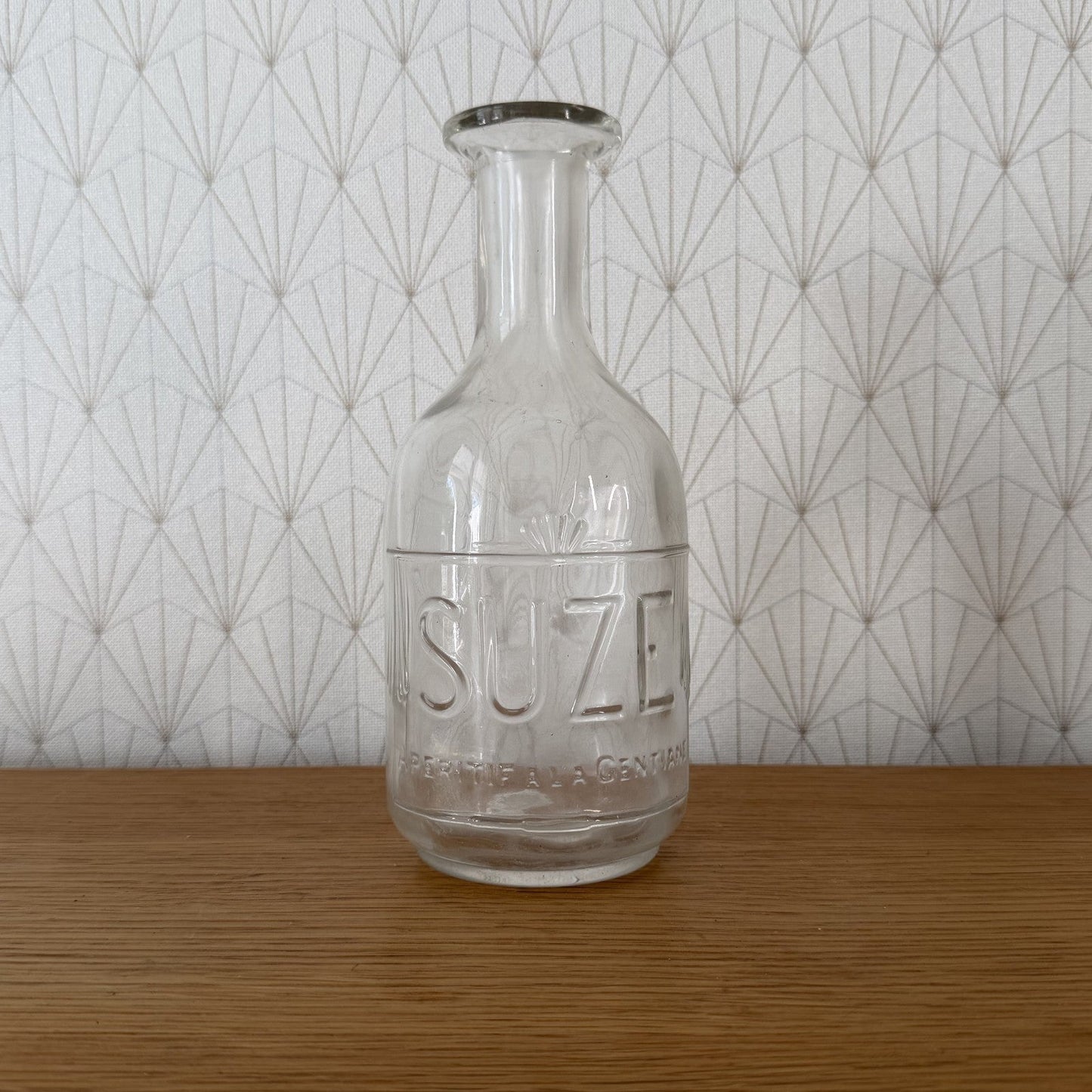 French Vintage Suze Carafe Water Pitcher Pastis Aperitif Glass 0309251
