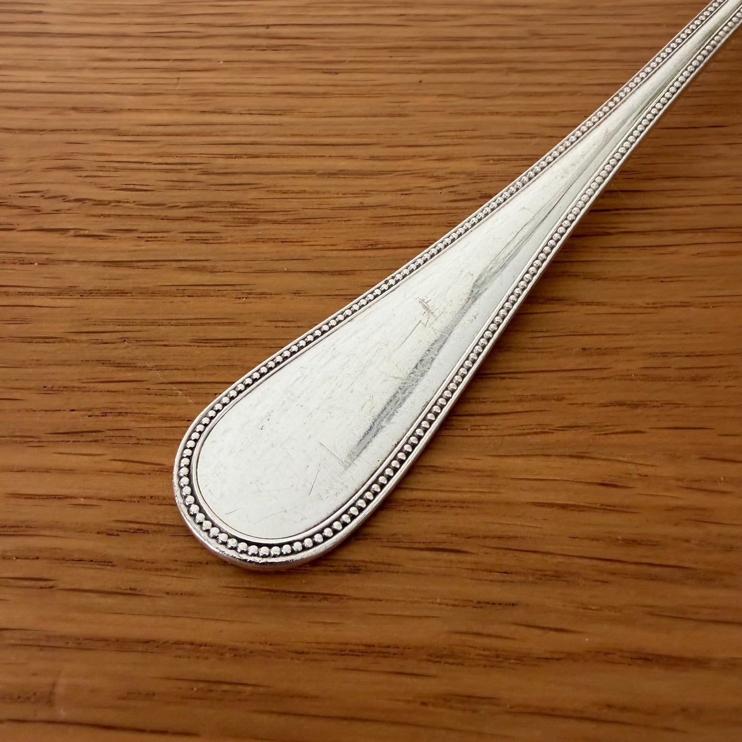CHRISTOFLE France Pearl Silver-plated Dessert Ladle 2607264