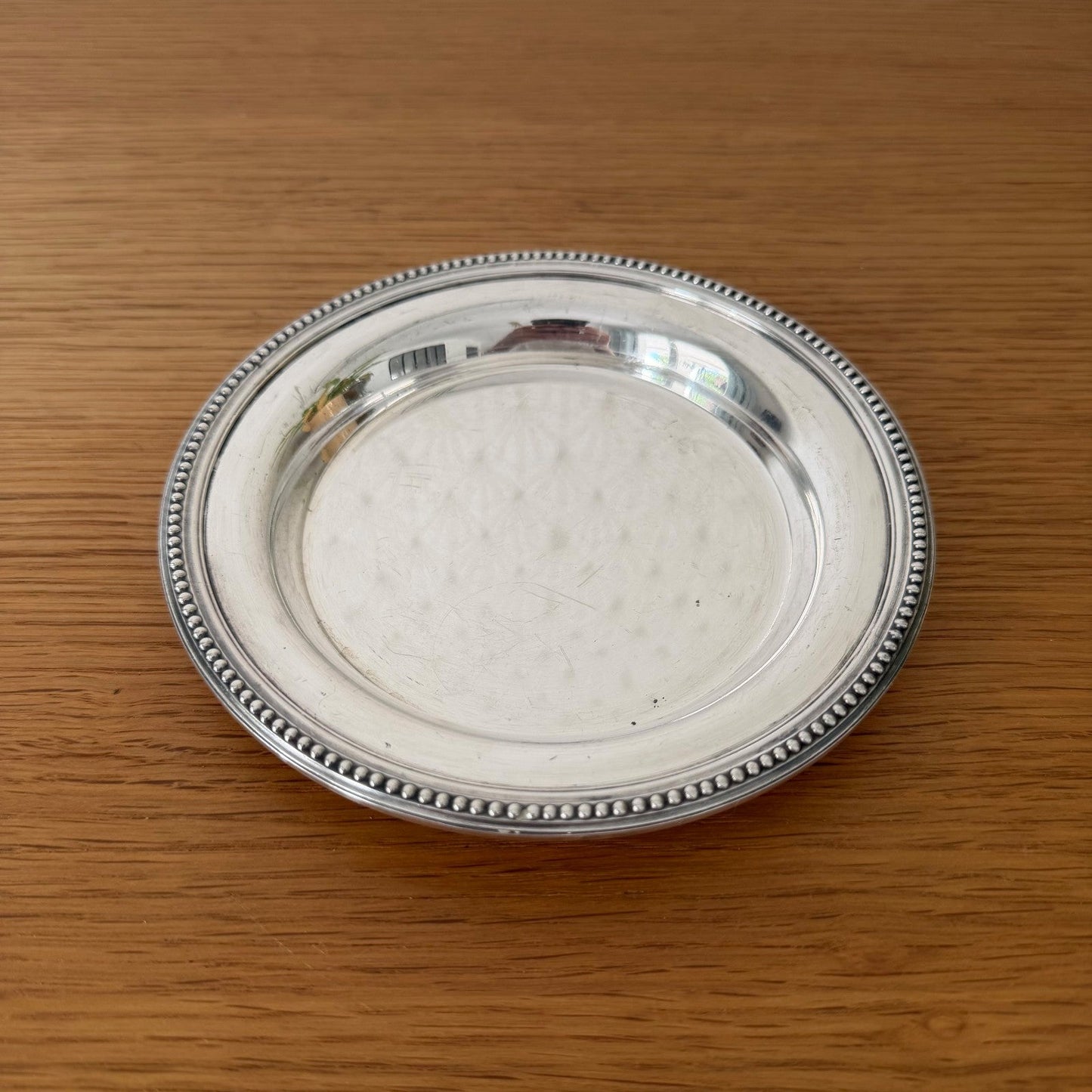 Christofle Gallia Silverplate Pearl Wine Coaster France 2607269