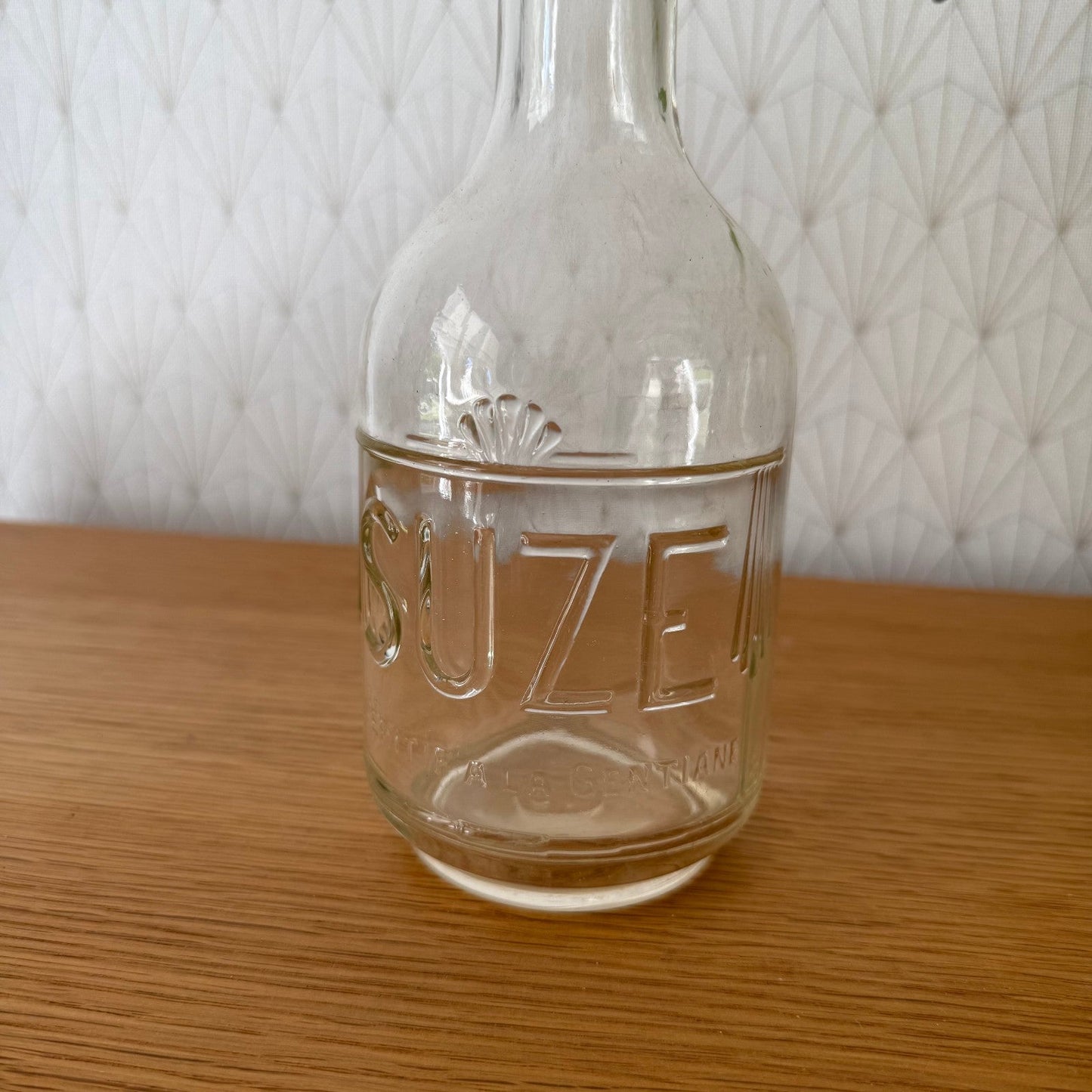 French Vintage Suze Carafe Water Pitcher Pastis Aperitif Glass 0309251