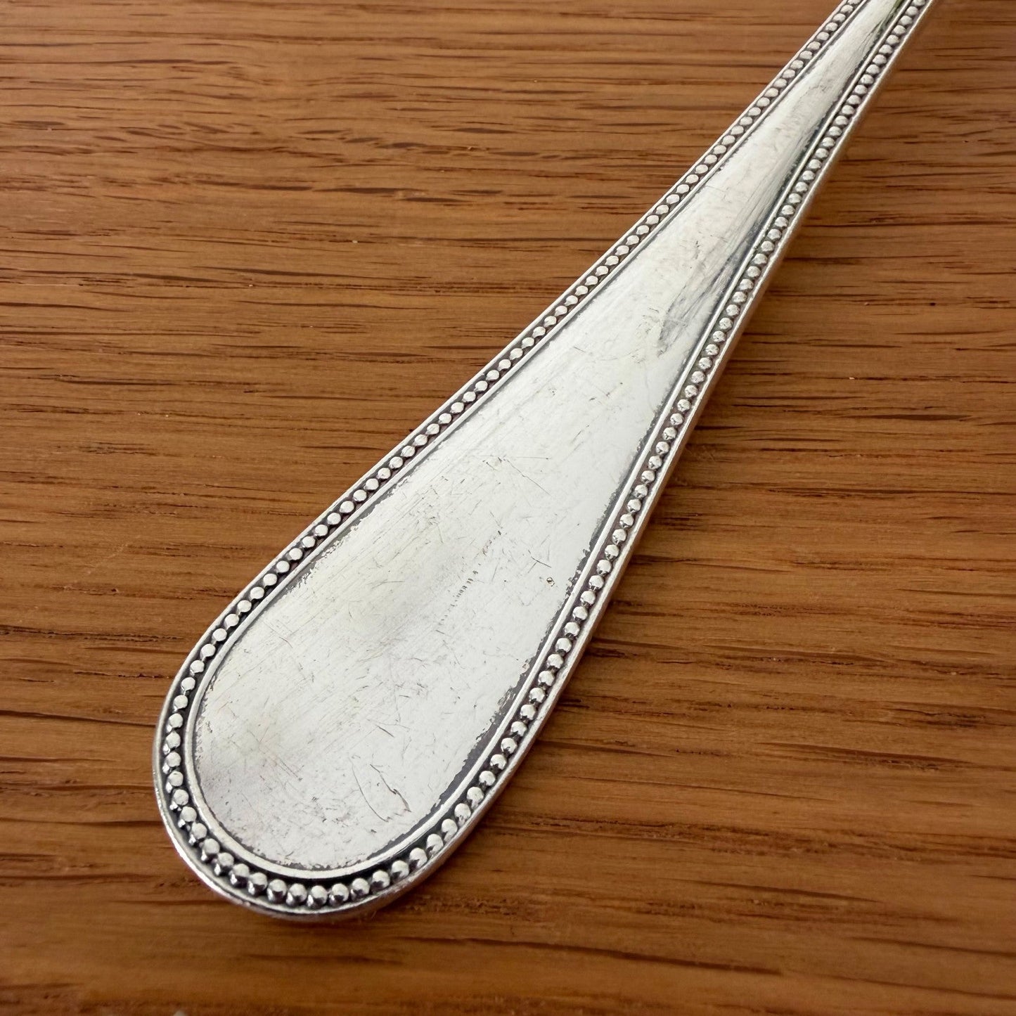 CHRISTOFLE France Pearl Silver-plated Dessert Ladle 2607263