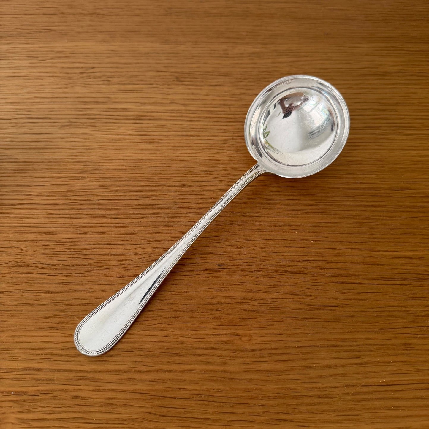 CHRISTOFLE France Pearl Silver-plated Dessert Ladle 2607264