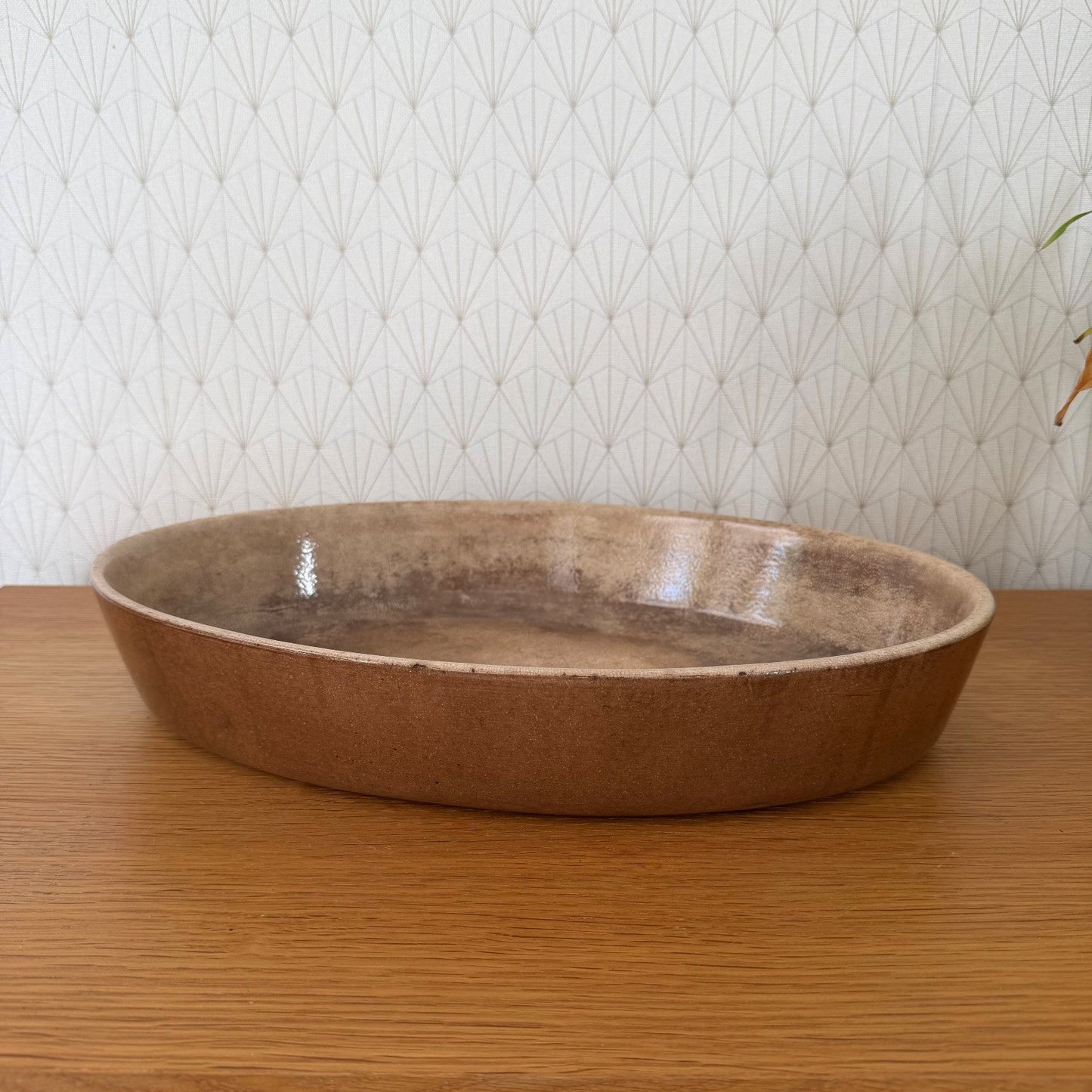 Emile Henry French Stoneware Oval Gratin Dish Marcigny France 2908243