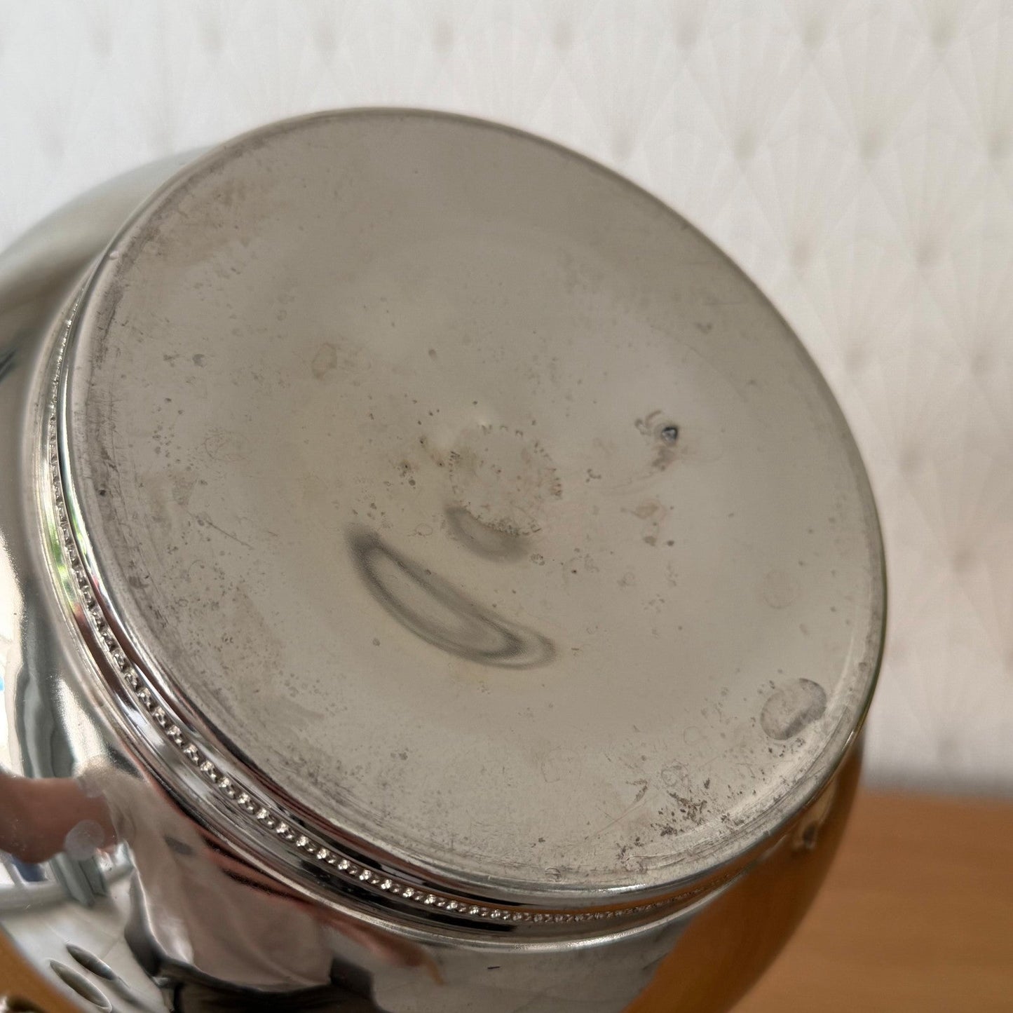 French Vintage Ruinart Champagne Ice Bucket Silver Plated 3007263