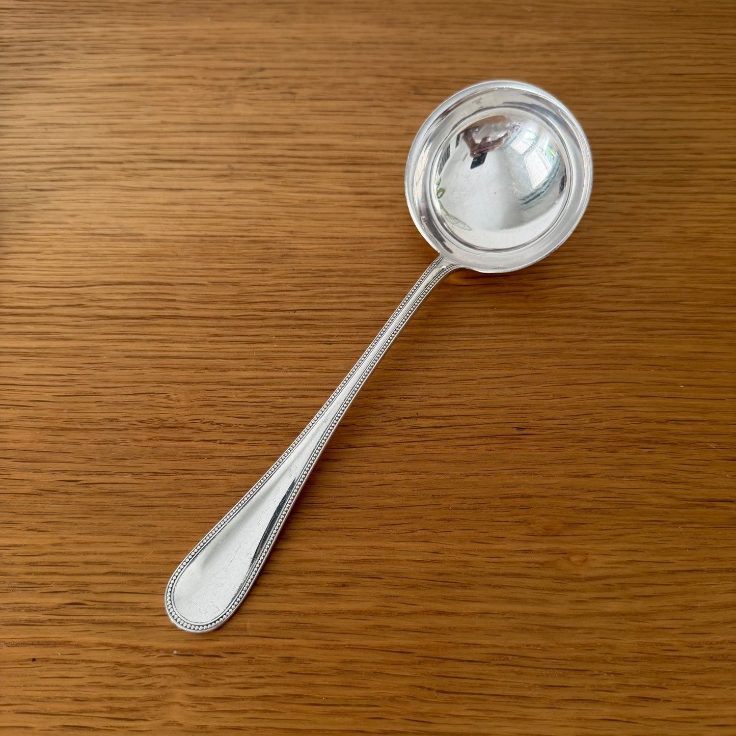 CHRISTOFLE France Pearl Silver-plated Dessert Ladle 2607263