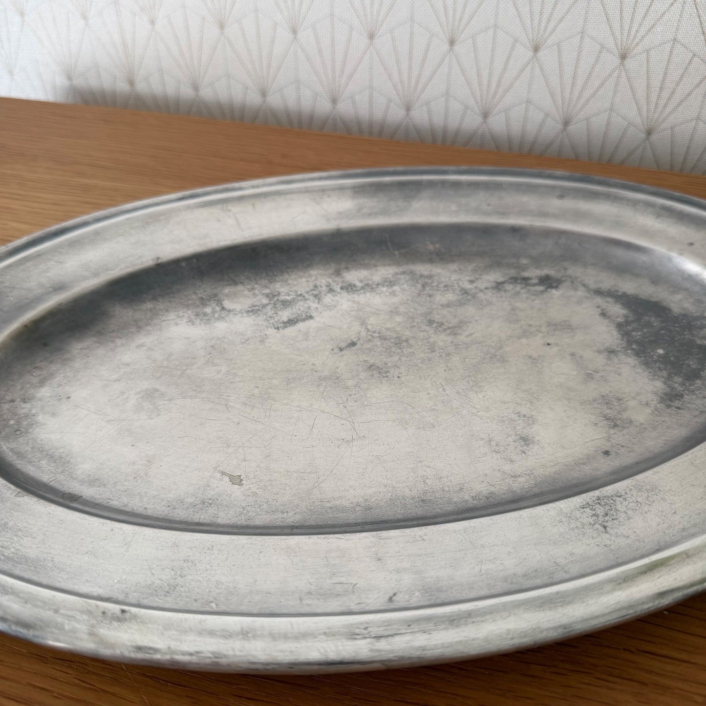Christofle Silverplate Oval Serving Tray French Vintage Platter 2607267