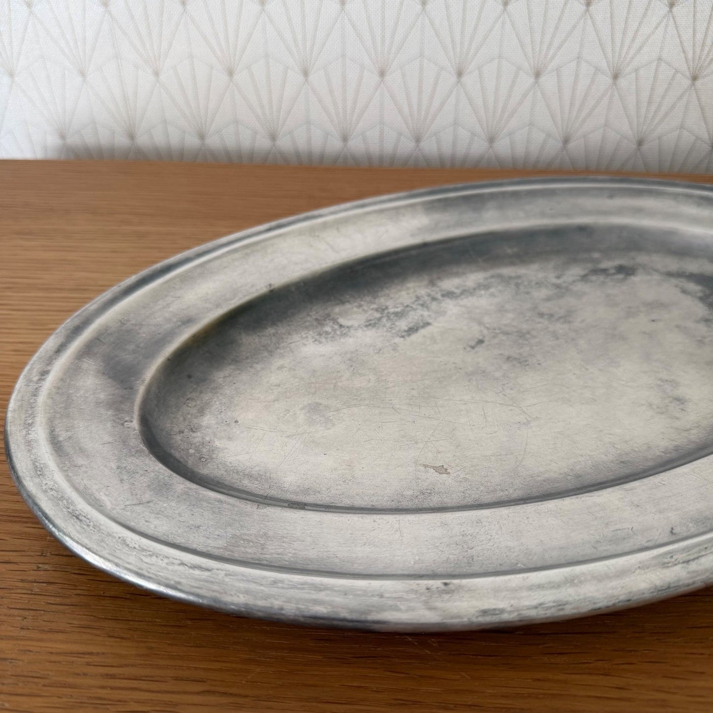 Christofle Silverplate Oval Serving Tray French Vintage Platter 2607267